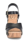 Kork-ease Drew Platform Sandal In Black F/ G