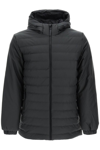 Rains Trekker Hooded Rubberised Jacket In Black