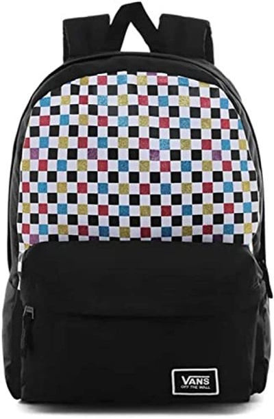Vans | Realm Backpack (glitter In Sunflower/black/white Check | ModeSens