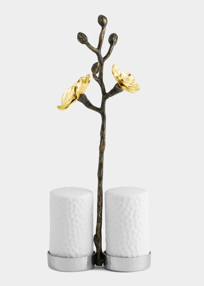 Michael Aram Gold Orchid Salt And Pepper Set