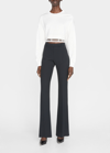 Alexander Mcqueen Classic Suiting Pants In Black