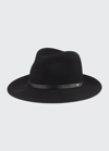 RAG & BONE FLOPPY BRIM WOOL FEDORA HAT