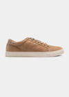 Rodd & Gunn Men's Endeavour Spirit Leather Low-top Sneakers In Marrone Chiaro