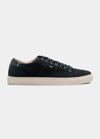 Rodd & Gunn Men's Endeavour Spirit Leather Low-top Sneakers In Deep Sea