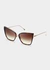 Dita Sunbird Sunglasses In Brown Patterned