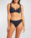 SEA LEVEL SWIM ESSENTIALS ROLL-BAND BIKINI BOTTOMS