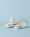 Lenox Oyster Bay 8-piece Espresso Cup & Saucer Set