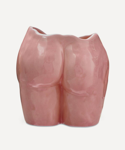 Anissa Kermiche High-shine Popotin Pot In Rose Pink