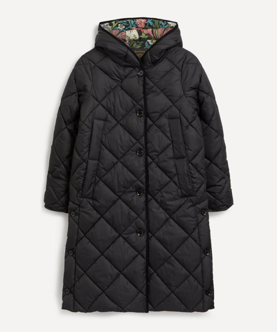 Barbour X House Of Hackney Valette Quilted Jacket In Black / Crompton / Onyx