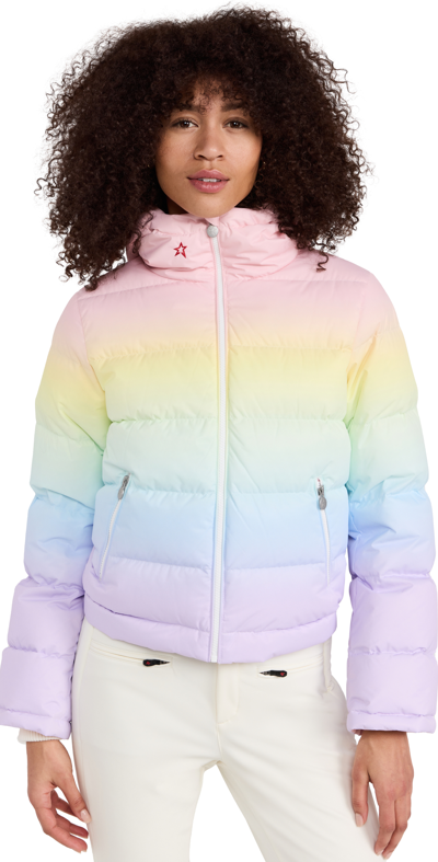 Perfect Moment Gradient-print Puffer Jacket In Multi | ModeSens