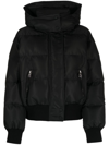 ALEXANDER MCQUEEN HOODED PUFFER JACKET