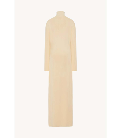 The Row Alicho Dress In Beige