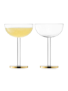 Lsa Luca Coupe Glass, Set Of 2