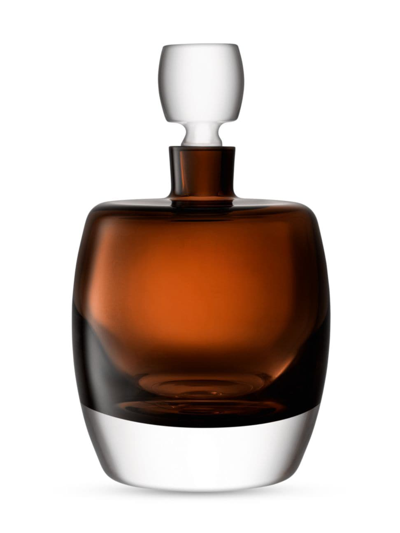 Lsa Whiskey Club Decanter In Brown