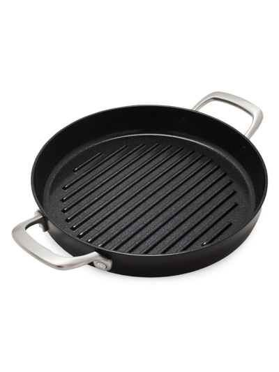 Greenpan Gp5 Infinite8 Healthy Ceramic 11-inch Grill Pan In Black