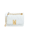 MOSCHINO WOMEN'S LOGO QUILTED SHOULDER BAG