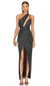 Michael Costello X Revolve Jacoub Gown In Green