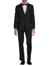 SAKS FIFTH AVENUE MEN'S MODERN FIT NOTCH LAPEL WOOL BLEND TUXEDO