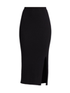 SAKS FIFTH AVENUE WOMEN'S COLLECTION RIB-KNIT PENCIL SKIRT