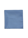 Saks Fifth Avenue Men's Collection Geo Rope Silk Pocket Square In Curry