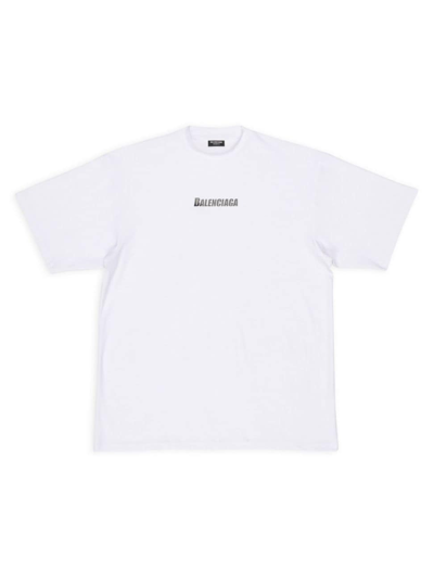 Balenciaga T-shirt Swim In White