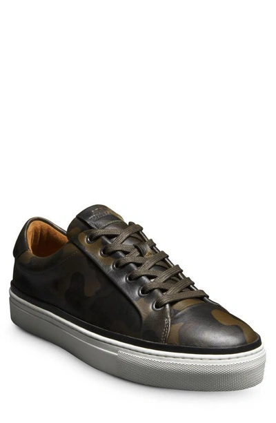 Allen Edmonds Flynn Leather Sneaker In Camo