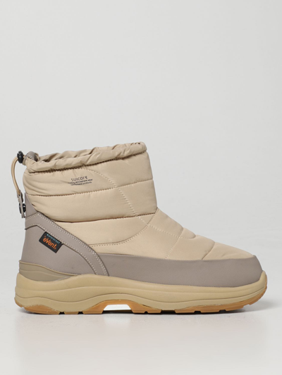 Suicoke Boots  Men Color Beige In Beige