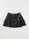 PHILOSOPHY DI LORENZO SERAFINI SKIRT PHILOSOPHY DI LORENZO SERAFINI KIDS COLOR BLACK,D73706002