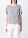 Fay Sweater  Woman Color Grey In Grey