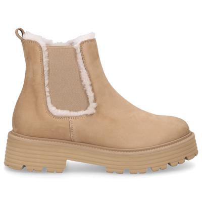 305 Sobe Ankle Boots Vsione Fed In Beige