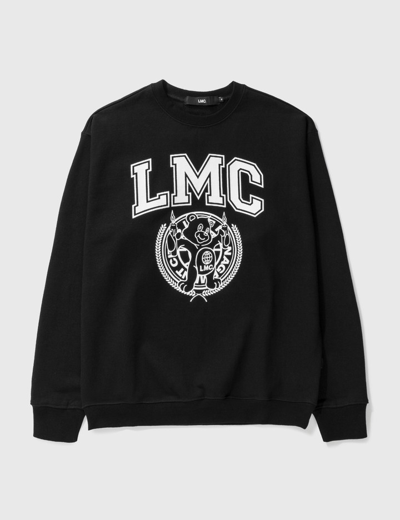 Lmc College Bear Sweatshirt In Black