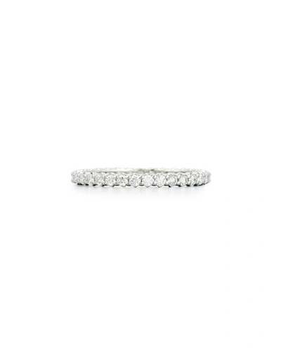 American Jewelery Designs Diamond Eternity Band Ring In 18k White Gold Size 7