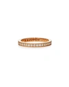AMERICAN JEWELERY DESIGNS CHANNEL-SET DIAMOND ETERNITY BAND RING IN 18K ROSE GOLD,PROD197740110