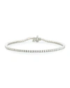 AMERICAN JEWELERY DESIGNS DIAMOND TENNIS BRACELET IN 18K WHITE GOLD, 2.43 TDCW,PROD197730320