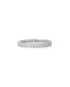 AMERICAN JEWELERY DESIGNS CHANNEL-SET DIAMOND ETERNITY BAND RING IN 18K WHITE GOLD,PROD197730319