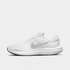 Nike Women's Air Zoom Vomero 16 Running Shoes In White/pure Platinum/black/metallic Silver