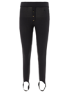 Ganni Ribbed Stirrups Tencel Leggings
