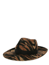 BORSALINO TIGER PRINTED HAT