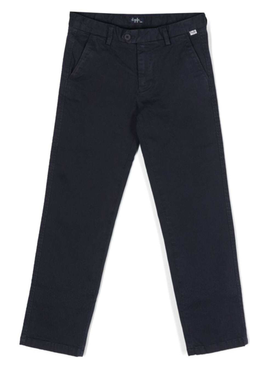 Il Gufo Kids' Cotton Trousers In Blu