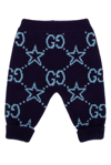 GUCCI GG STARS KNITTED PANTS