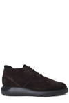 Hogan H600 Lace-up Almond-toe Desert Boots