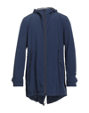 Herno Overcoats In Blue