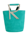 Roger Vivier Handbags In Emerald Green