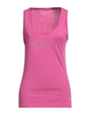 Liu •jo Tank Tops In Pink