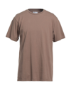 Colorful Standard T-shirts In Khaki
