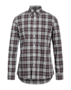 Harmont & Blaine Shirts In Brown