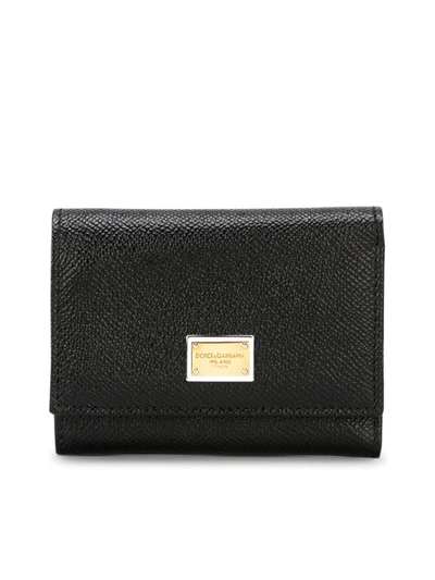 Dolce & Gabbana Dauphine Wallet In Black