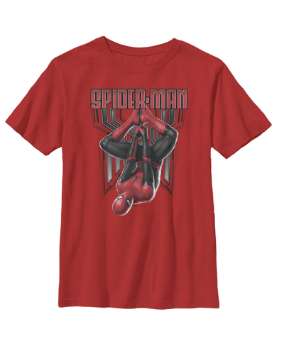 Marvel Kids' Boy's  Spider-man: Far From Home Hang Child T-shirt In Red