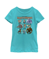 DISNEY LUCASFILM GIRL'S STAR WARS: GALAXY OF CREATURES CREATURE POSTER CHILD T-SHIRT