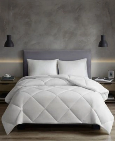 Sleep Philosophy Microfiber With Heiq Smart Temp Oversized Down Alternate Comforter Collection In White